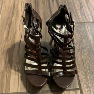 🔥5 for$30🔥Penny loves Kenny open toe wedges